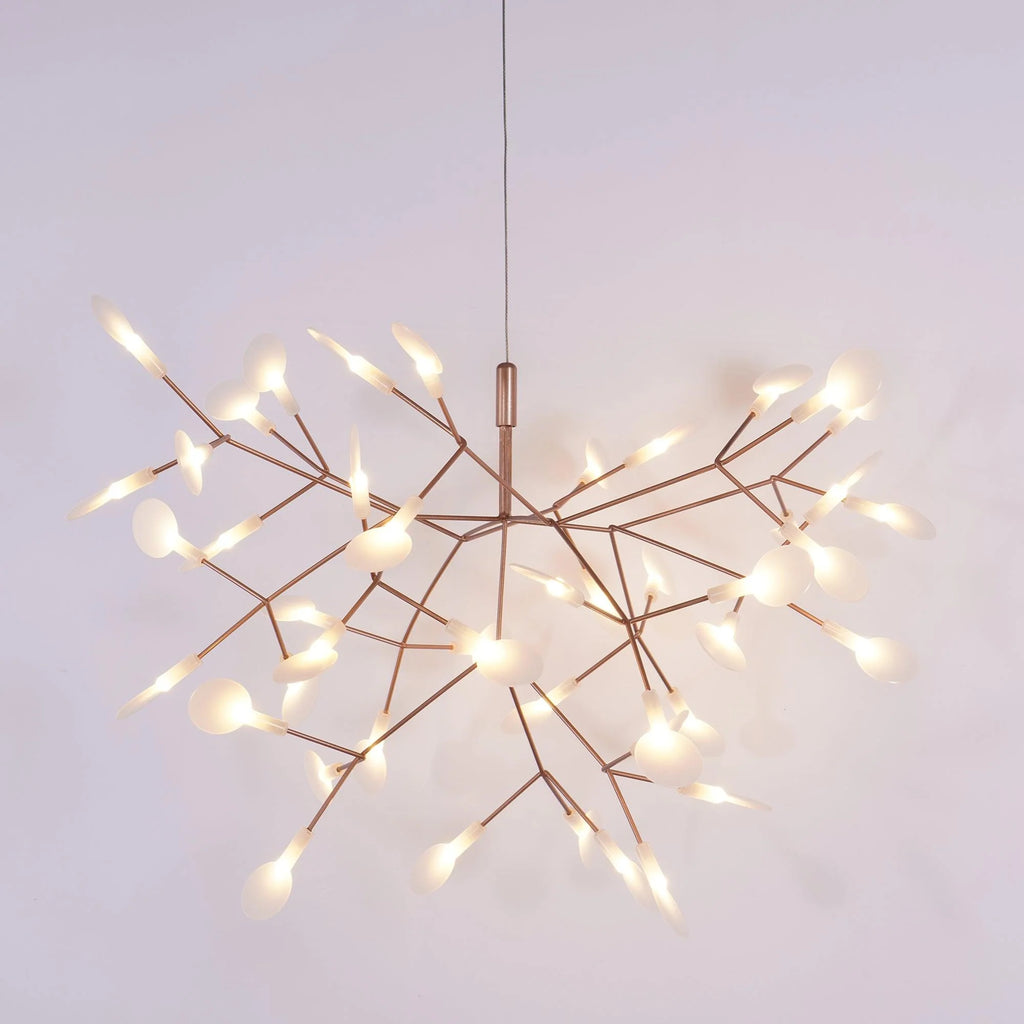 Rose Gold Firefly LED Chandelier
