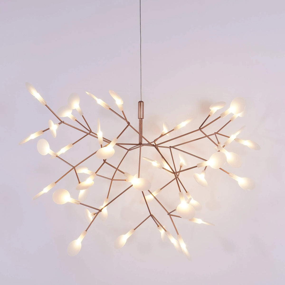 Rose Gold Firefly LED Chandelier