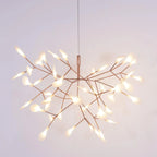 Rose Gold Firefly LED Chandelier