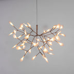 Rose Gold Firefly LED Chandelier