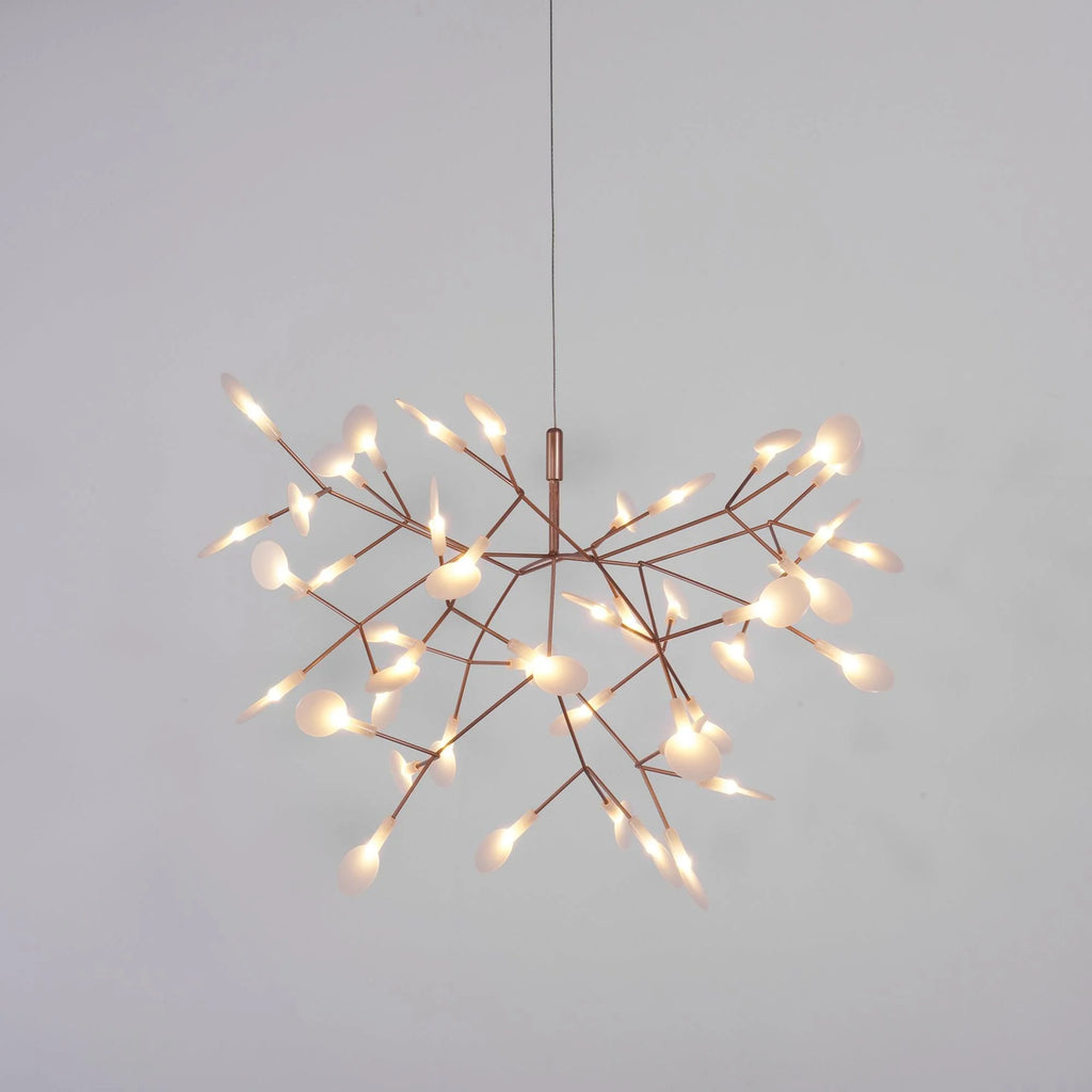 Rose Gold Firefly LED Chandelier