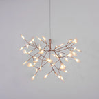 Rose Gold Firefly LED Chandelier