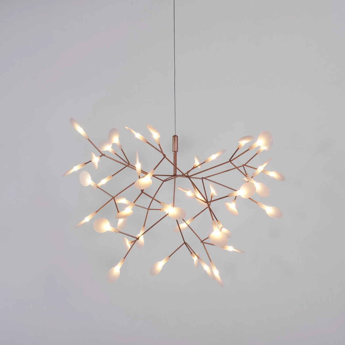 Rose Gold Firefly LED Chandelier
