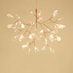 Rose Gold Firefly LED Chandelier