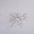 Rose Gold Firefly LED Chandelier