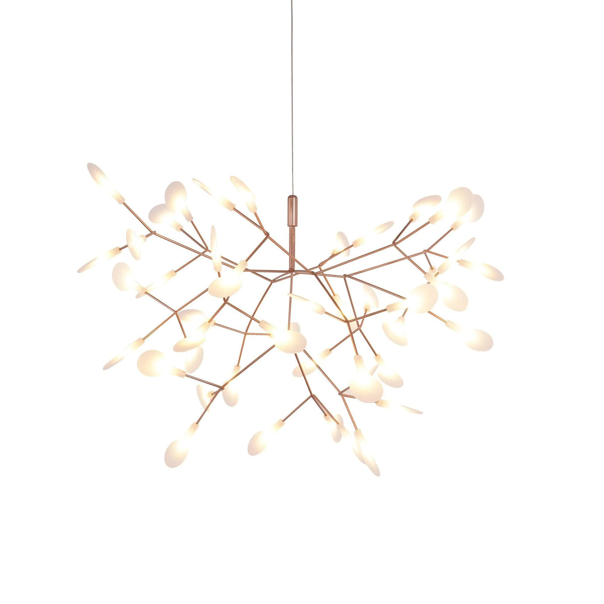 Rose Gold Firefly LED Chandelier