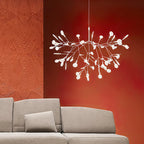 Rose Gold Firefly LED Chandelier