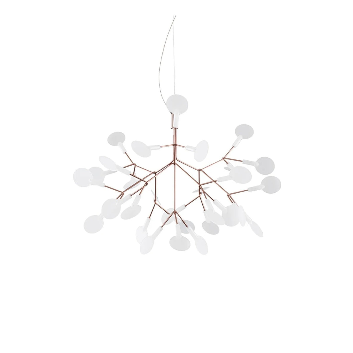 Rose Gold Firefly LED Chandelier