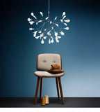 Rose Gold Firefly LED Chandelier