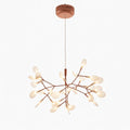 Rose Gold Firefly LED Chandelier