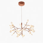 Rose Gold Firefly LED Chandelier