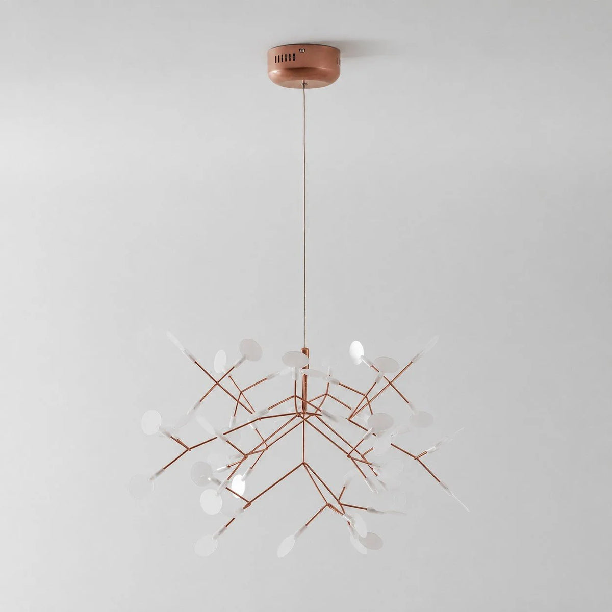 Rose Gold Firefly LED Chandelier