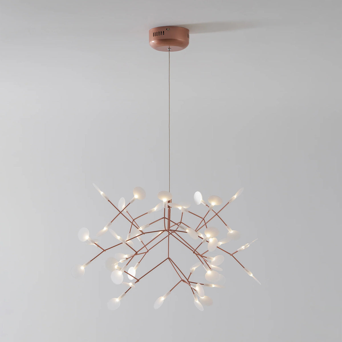Rose Gold Firefly LED Chandelier