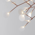 Rose Gold Firefly LED Chandelier