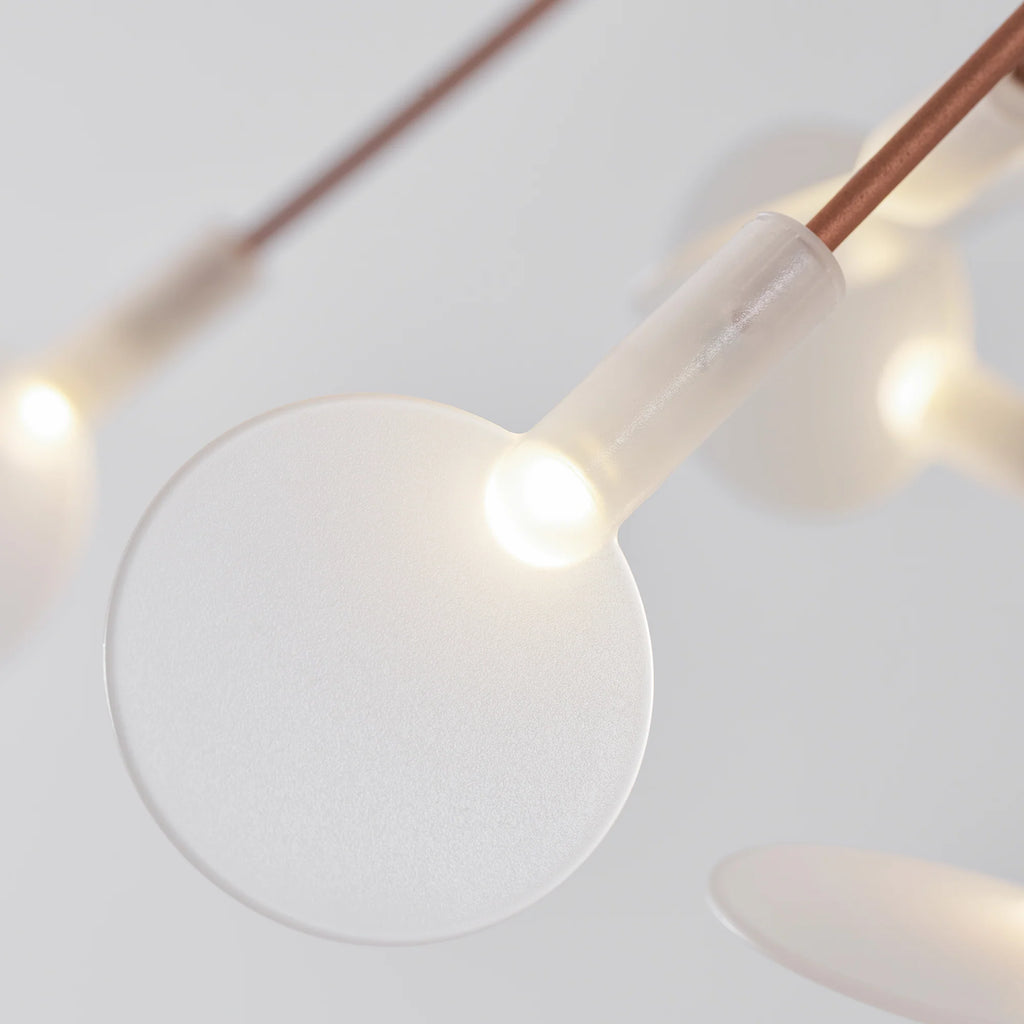 Rose Gold Firefly LED Chandelier