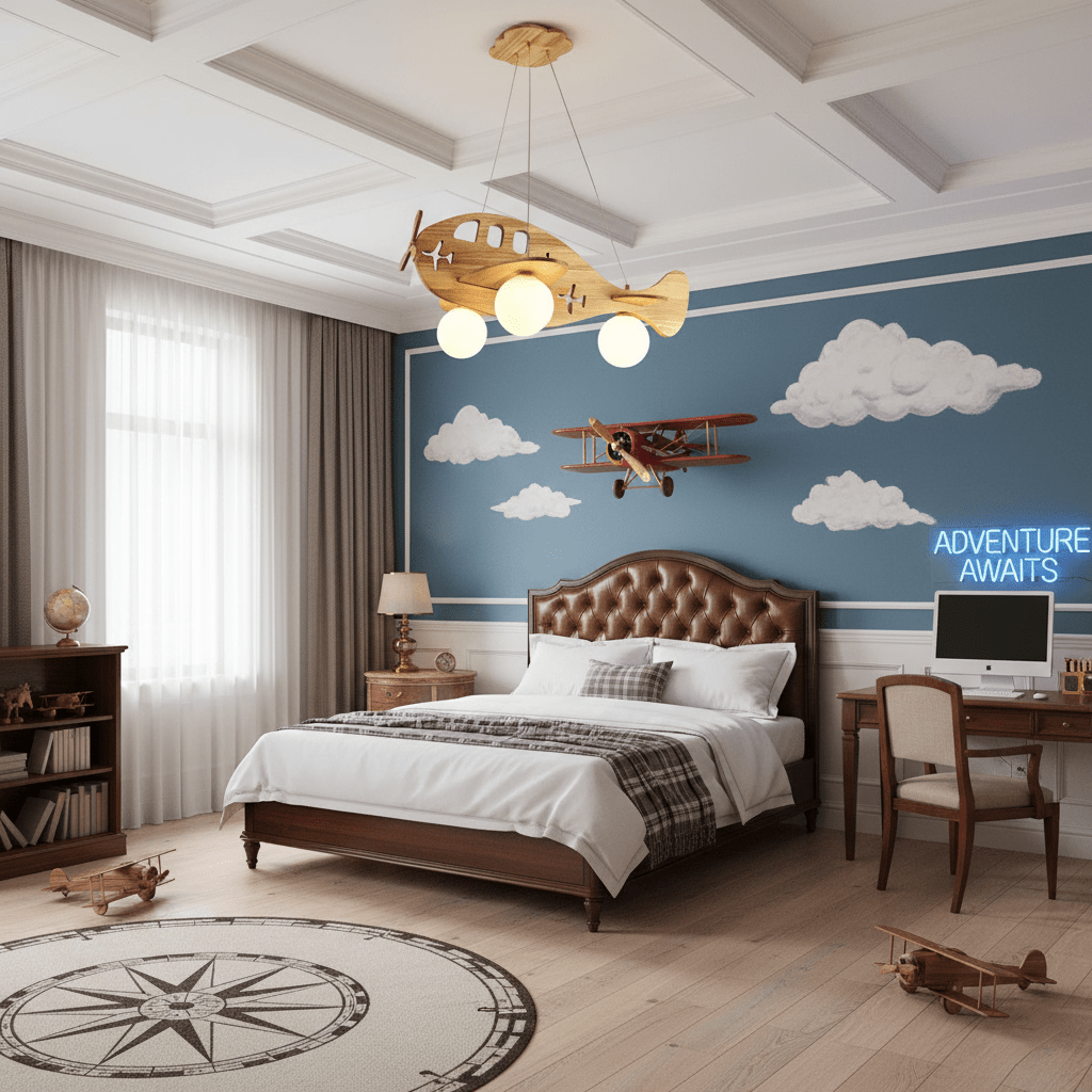 Airplane Pendant Lamp