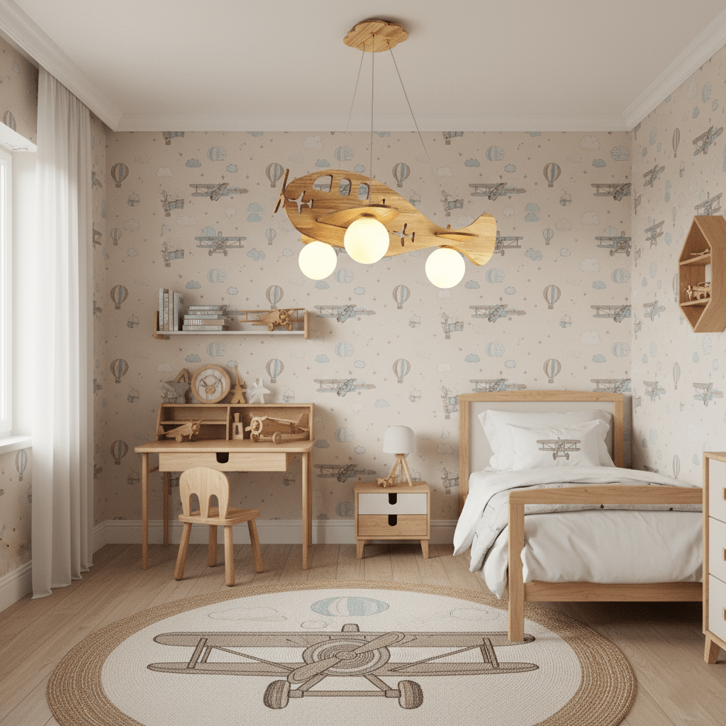 Airplane Pendant Lamp