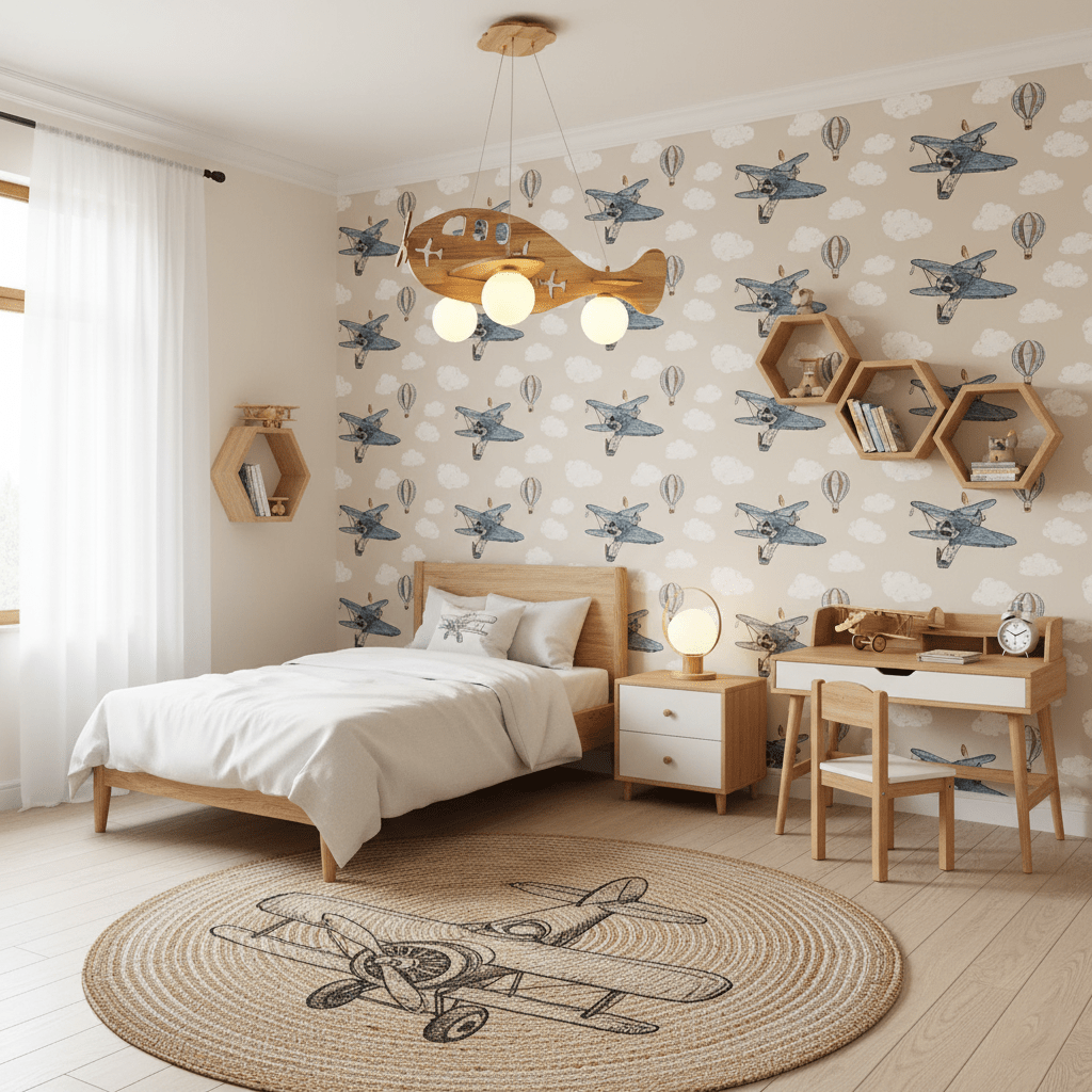 Airplane Pendant Lamp