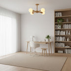 Wooden Nera Chandelier
