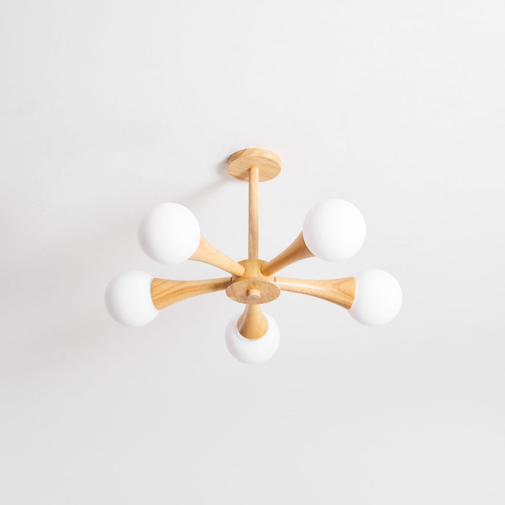 Wooden Nera Chandelier