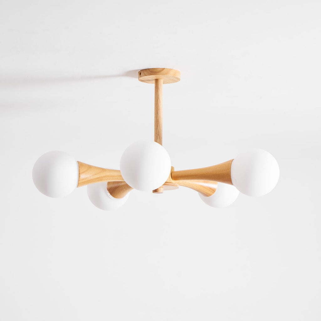Wooden Nera Chandelier