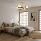 Wooden Nera Chandelier