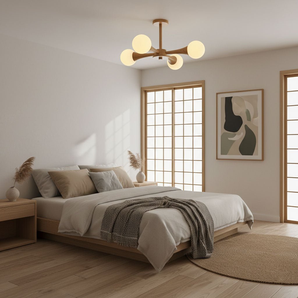 Wooden Nera Chandelier