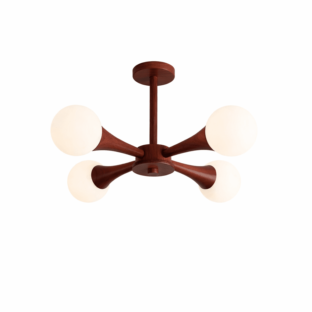 Wooden Nera Chandelier