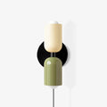 Couleur Double Plug In Wall Lamp