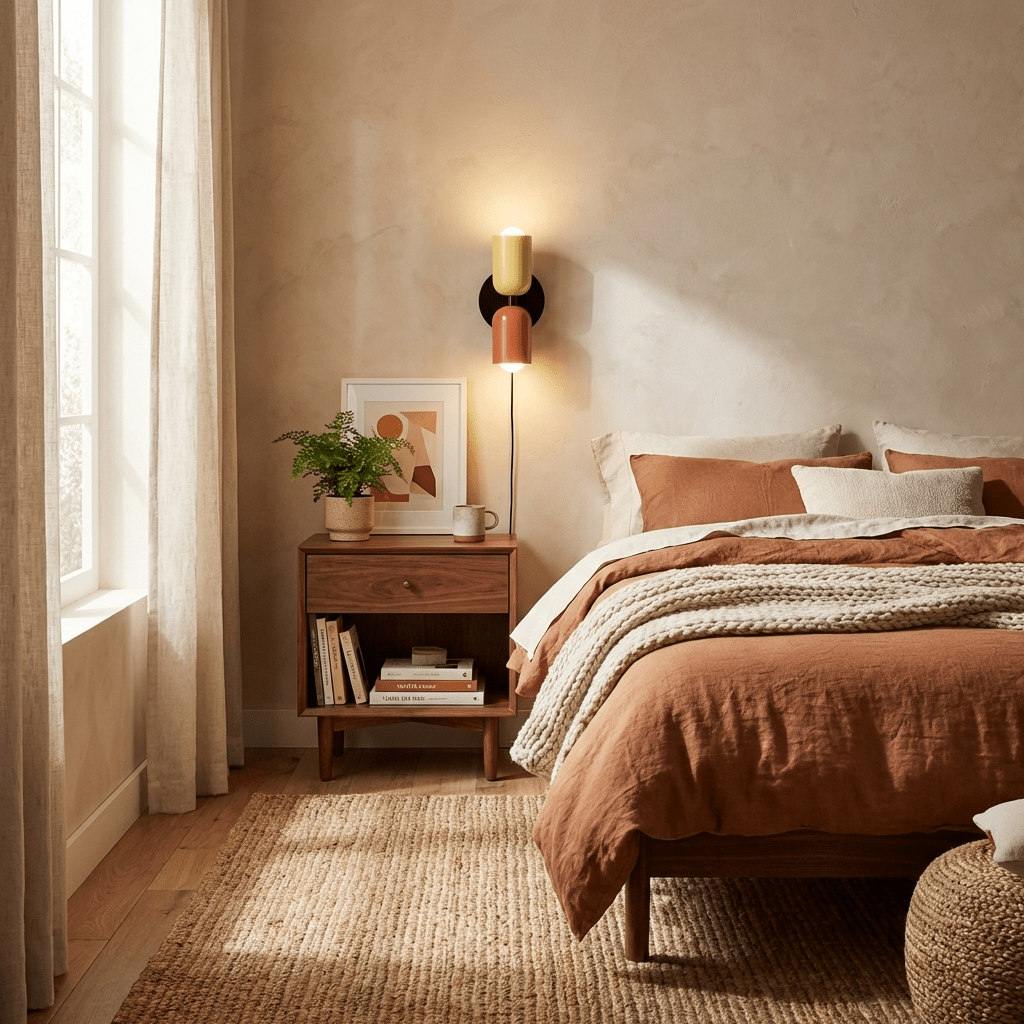 Couleur Double Plug In Wall Lamp