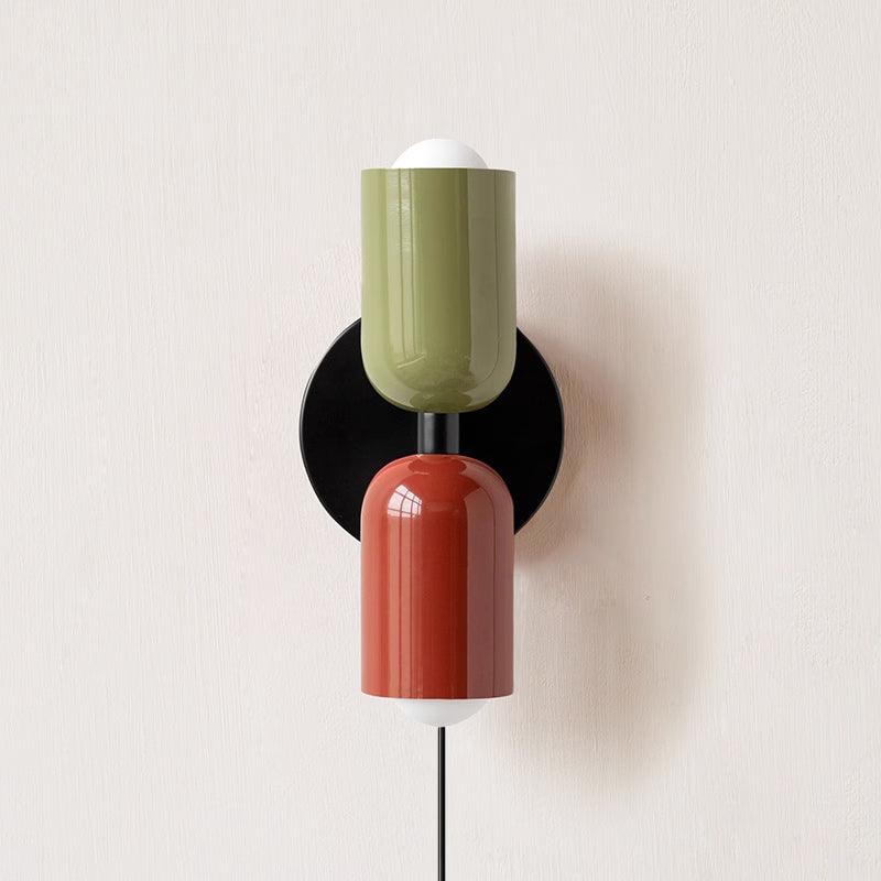 W 4.7″ x H 7.8″ / W 12cm x H 20cm / Green & Red / US Plug