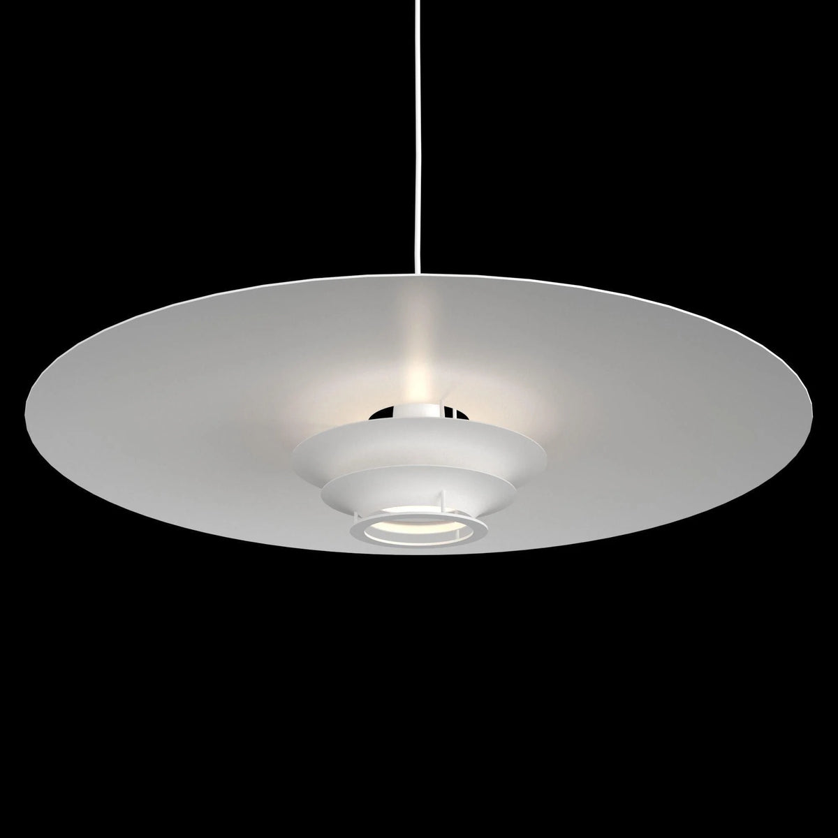 Tiered Disk Pendant Light