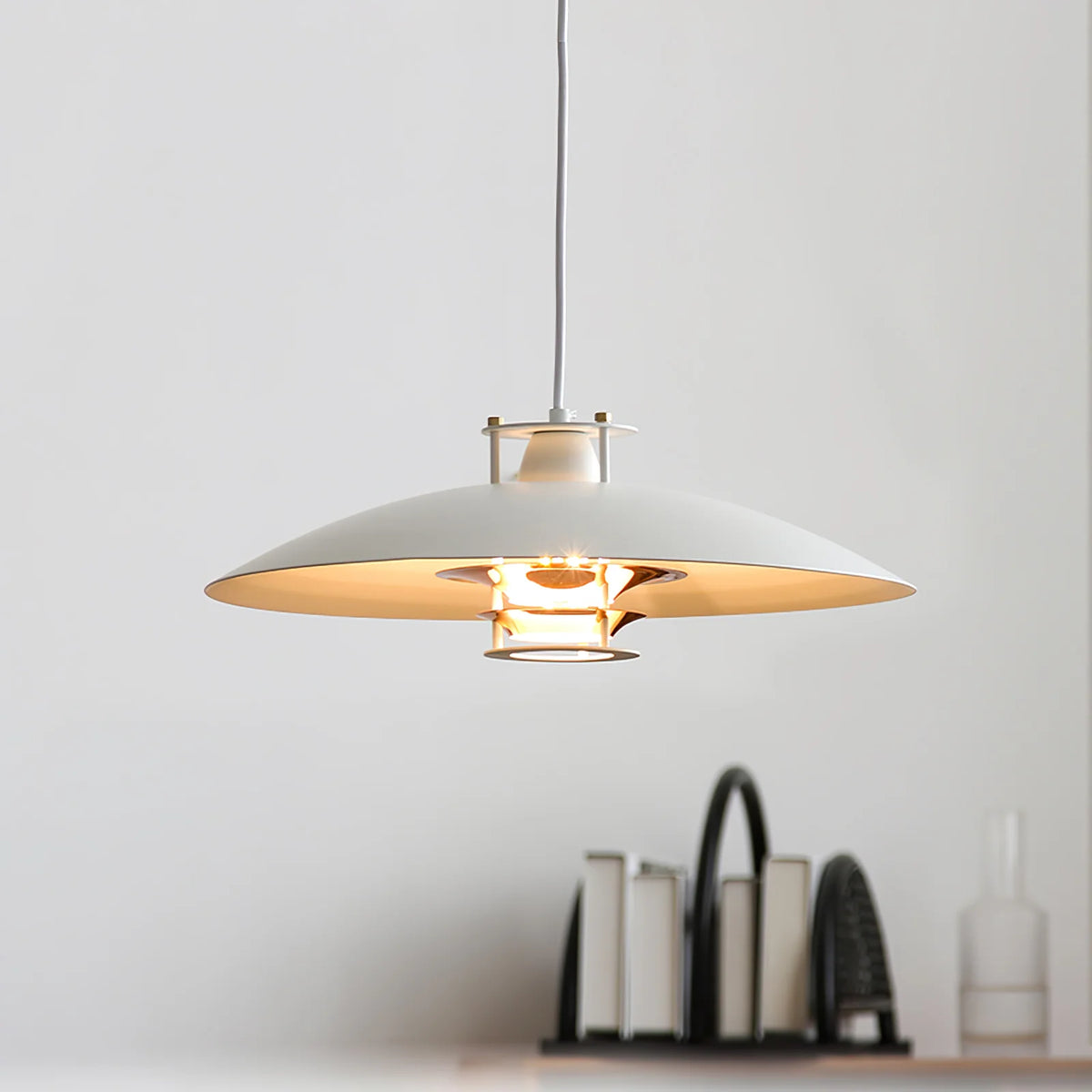 Tiered Disk Pendant Light