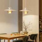 Tiered Disk Pendant Light