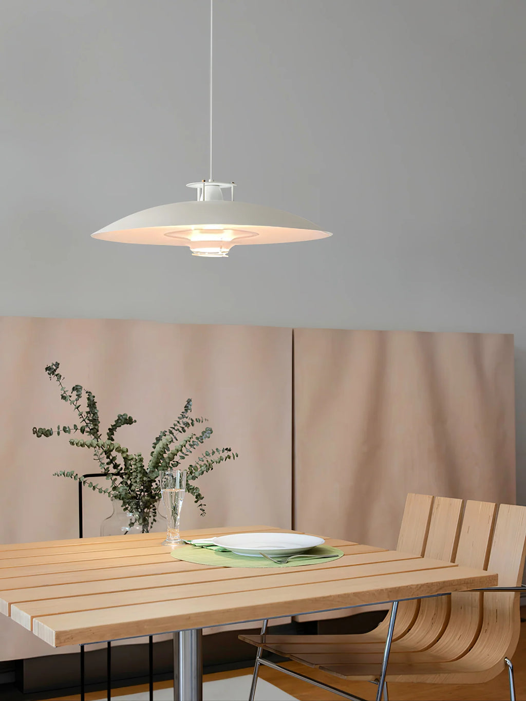 Tiered Disk Pendant Light