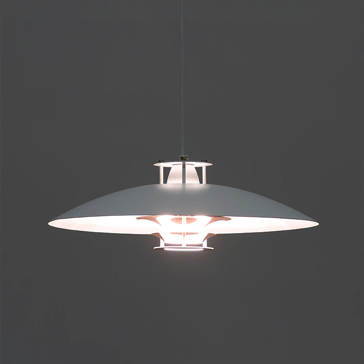 Tiered Disk Pendant Light
