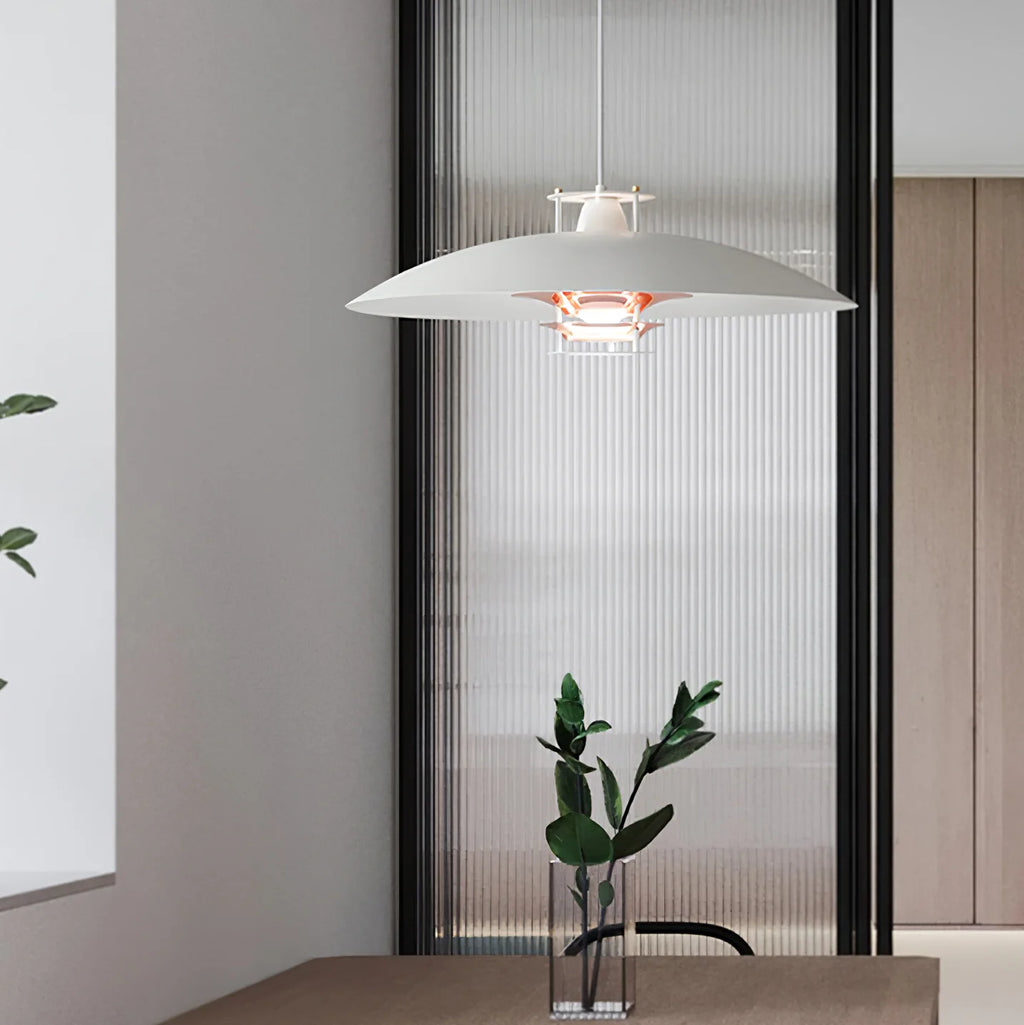 Tiered Disk Pendant Light