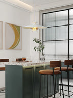 Tiered Disk Pendant Light