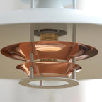 Tiered Disk Pendant Light