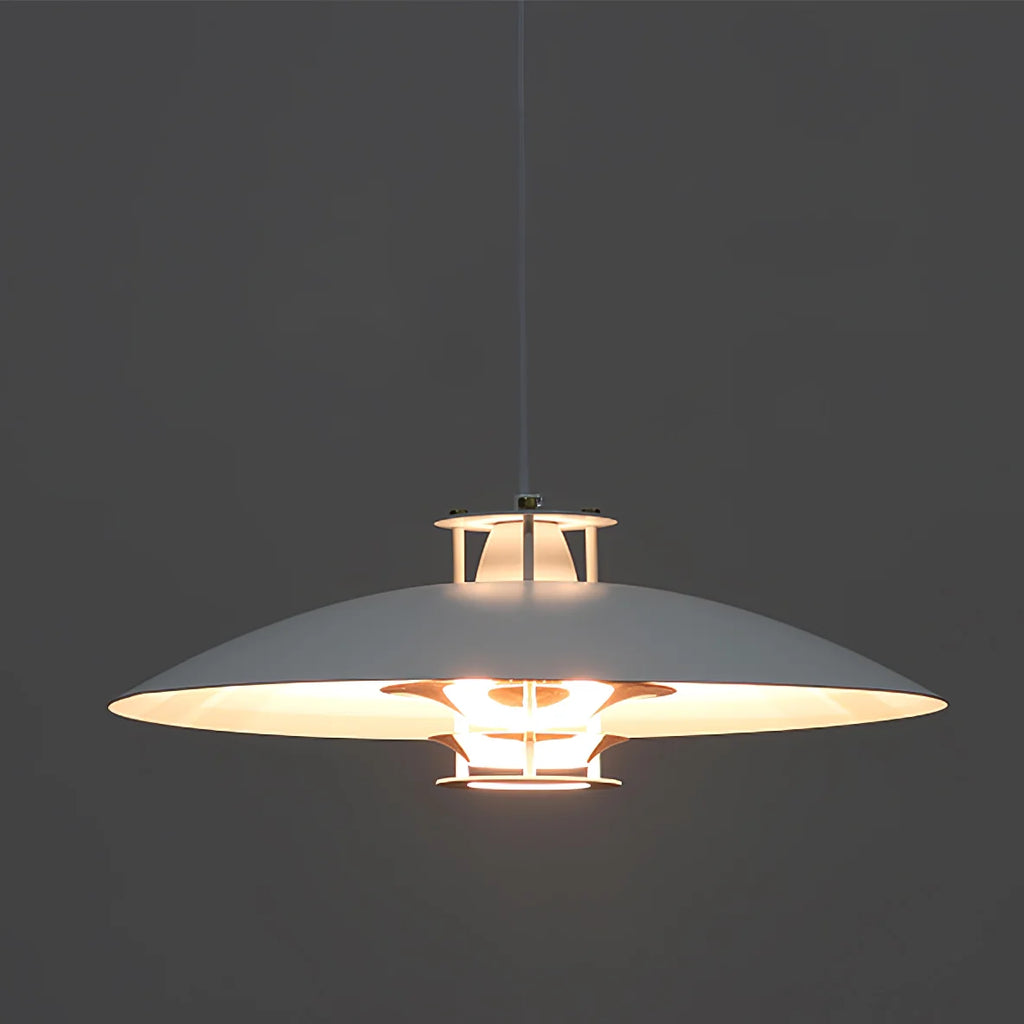 Tiered Disk Pendant Light