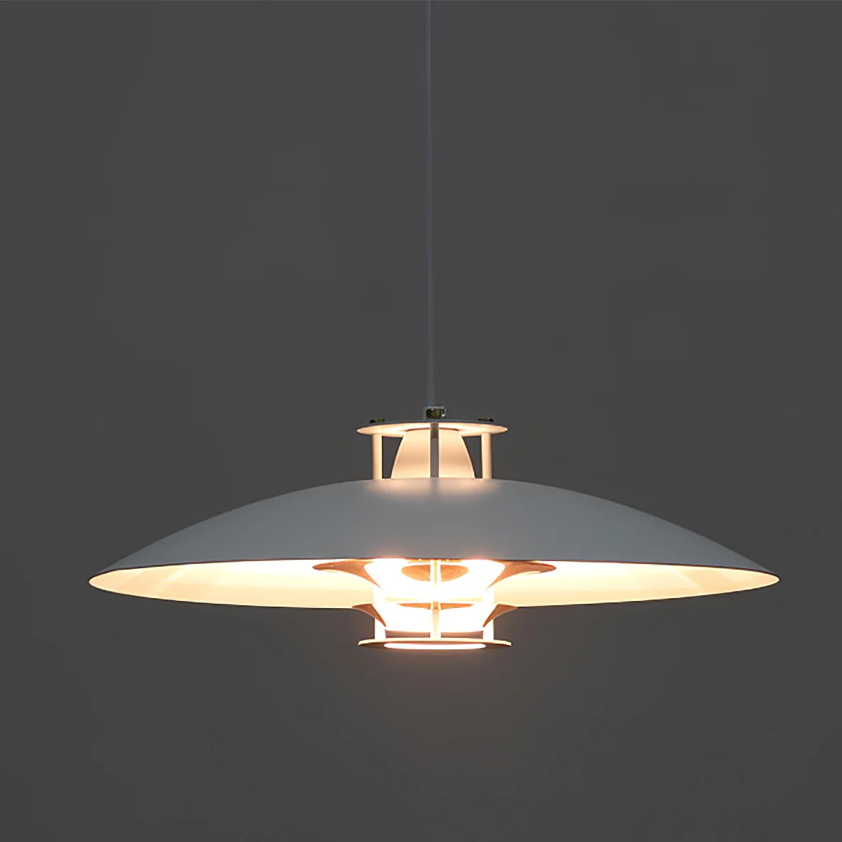 Tiered Disk Pendant Light