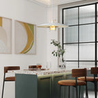 Tiered Disk Pendant Light