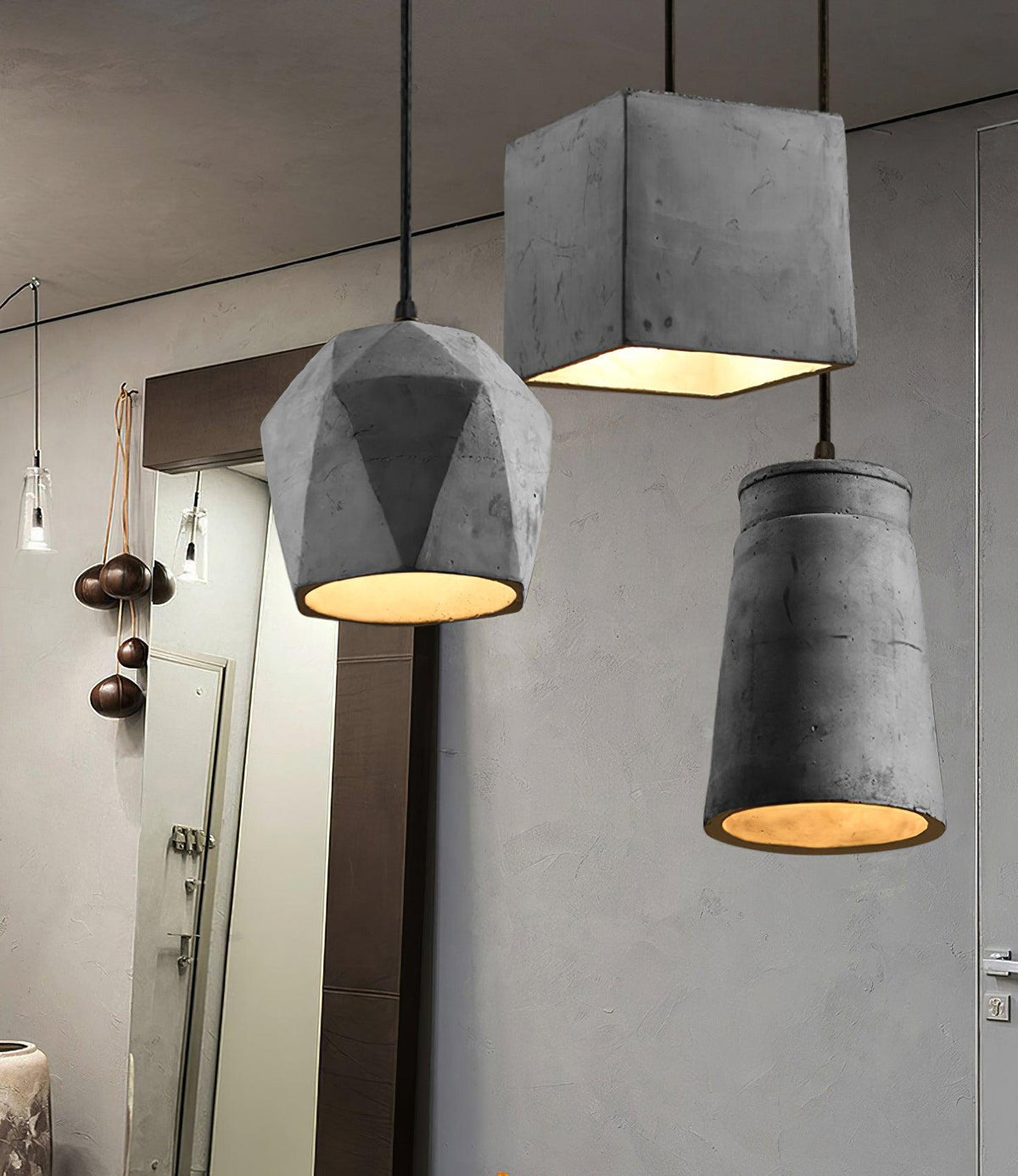 Georgia Cement Pendant Light