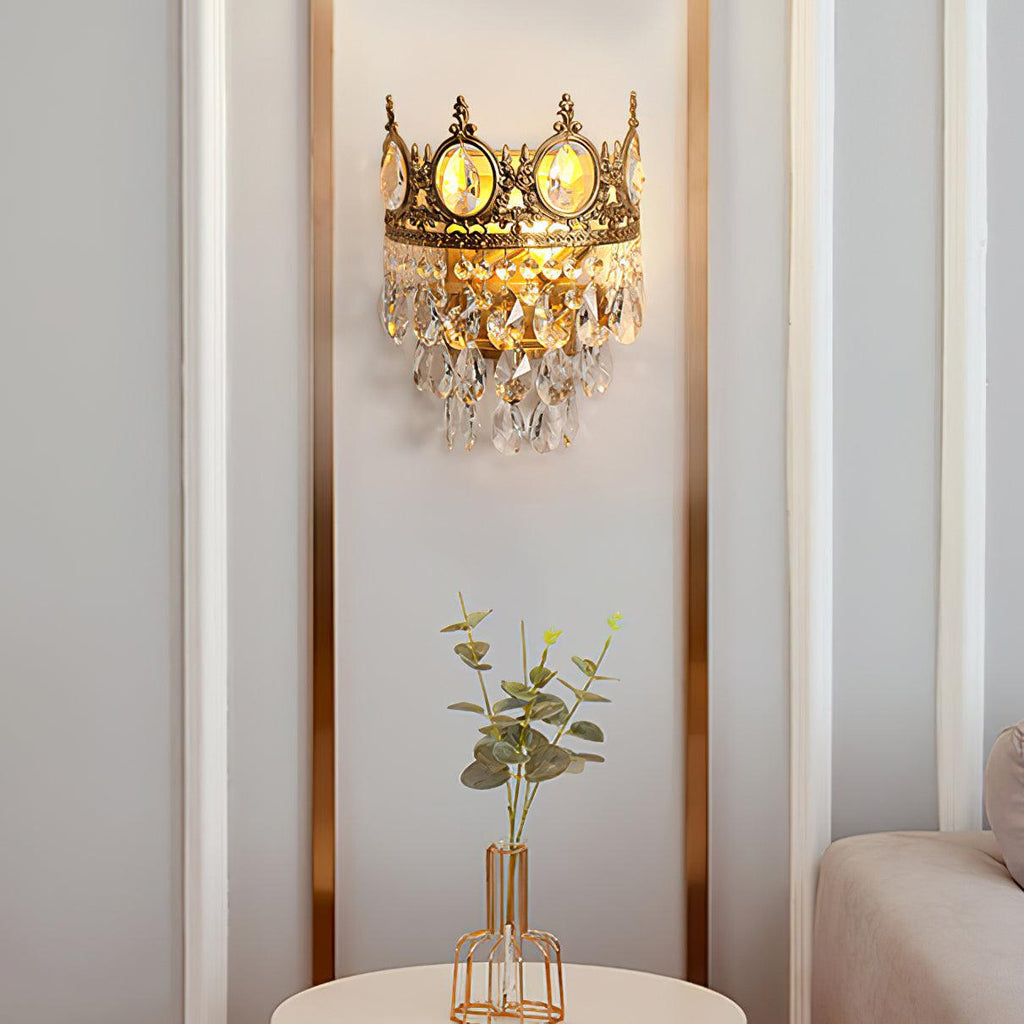 Vintage Crystal Wall lamp
