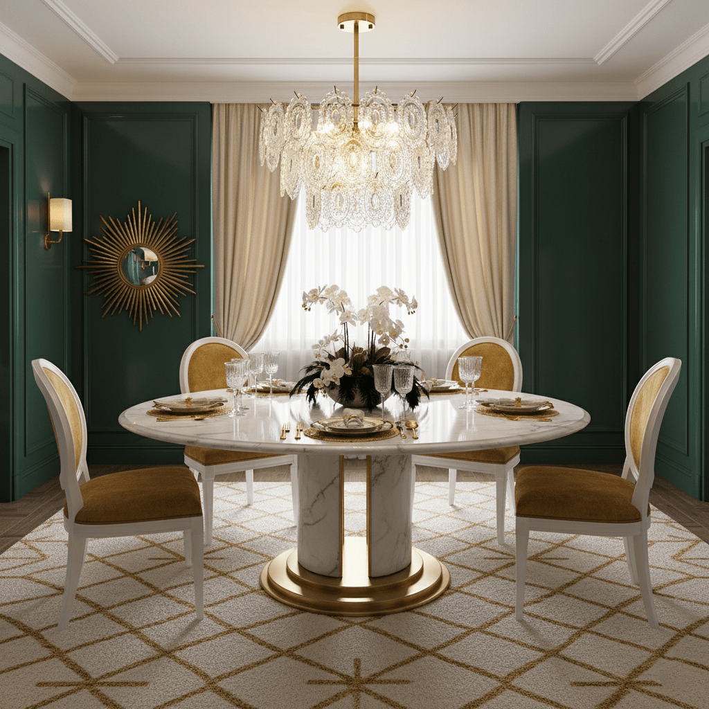 Wave Glass Chandelier