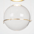 Floating Globe Pendant Light