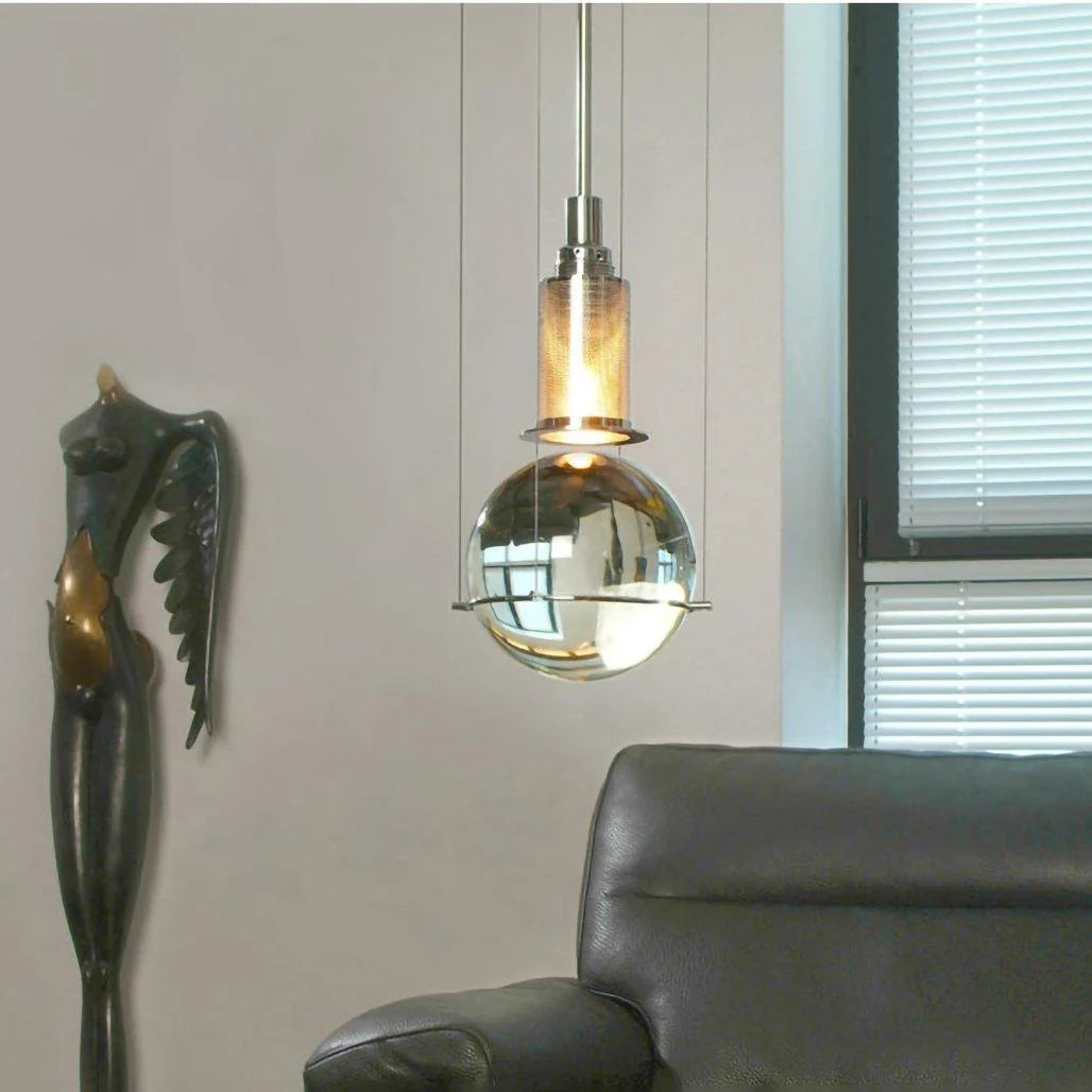 Floating Globe Pendant Light