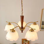 Milky Flower Chandelier