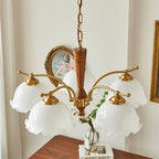 Milky Flower Chandelier