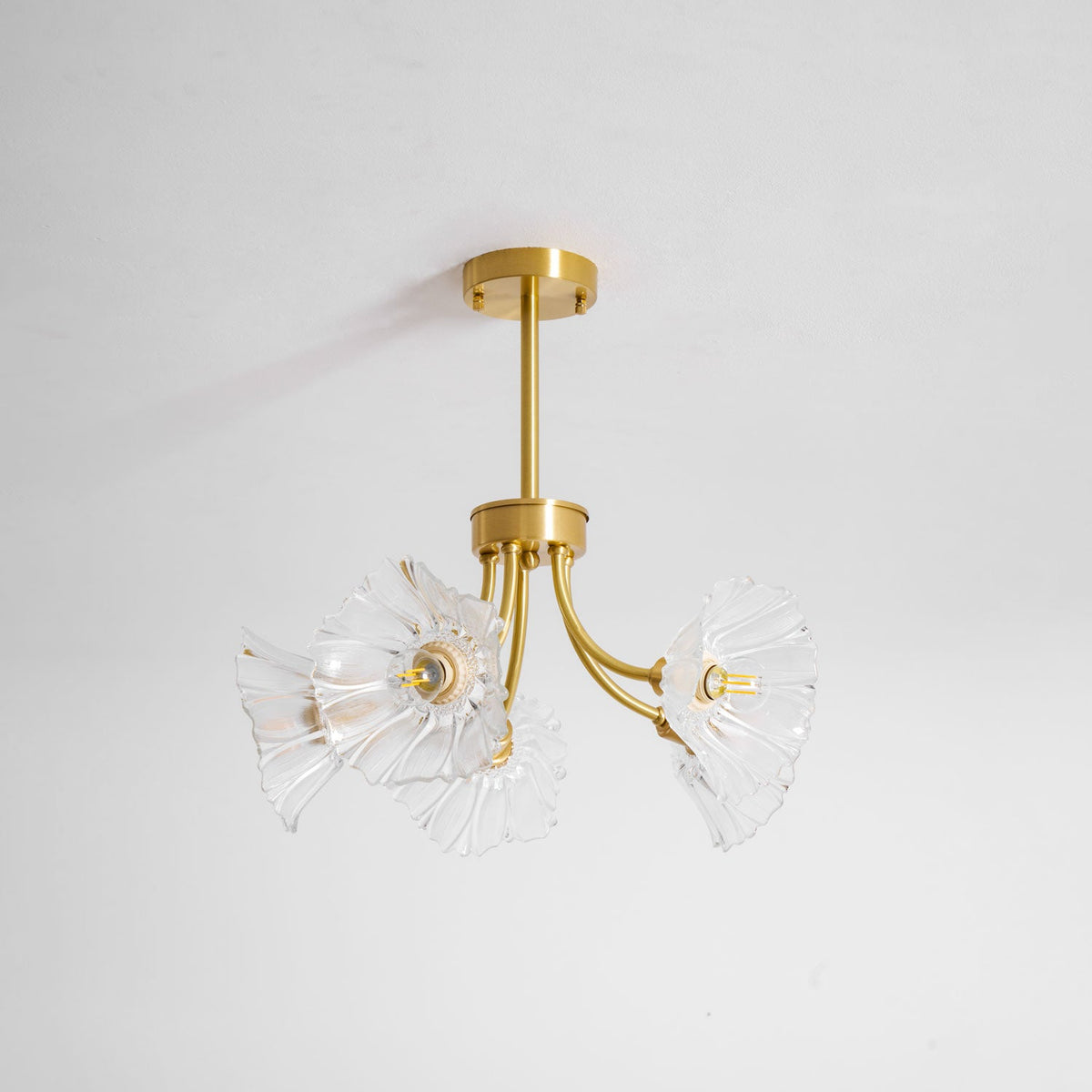 Kalin Flower Glass Chandelier